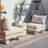 Shenia 3-Piece Outdoor Upholstered Coversation Set
