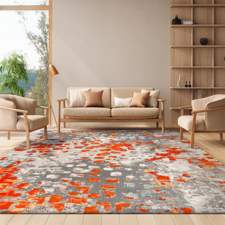 Tapis performance abstrait Poche