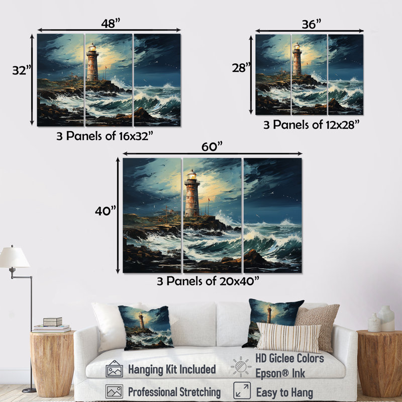 Ensemble d'impression d'art mural Brittanys Rugged Coast II - France, H 32 po x l 48 po
