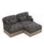 Canapé Comfy Chenille Leopard-1102643000