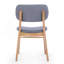 Ensemble de chaises élégantes et confortables avec un design Mid-Century et des sièges rembourrés
