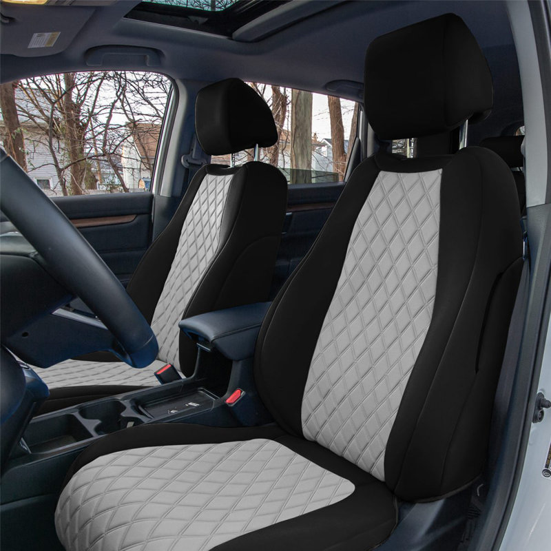 Elastic Automobile Cover By FH Group, Gray