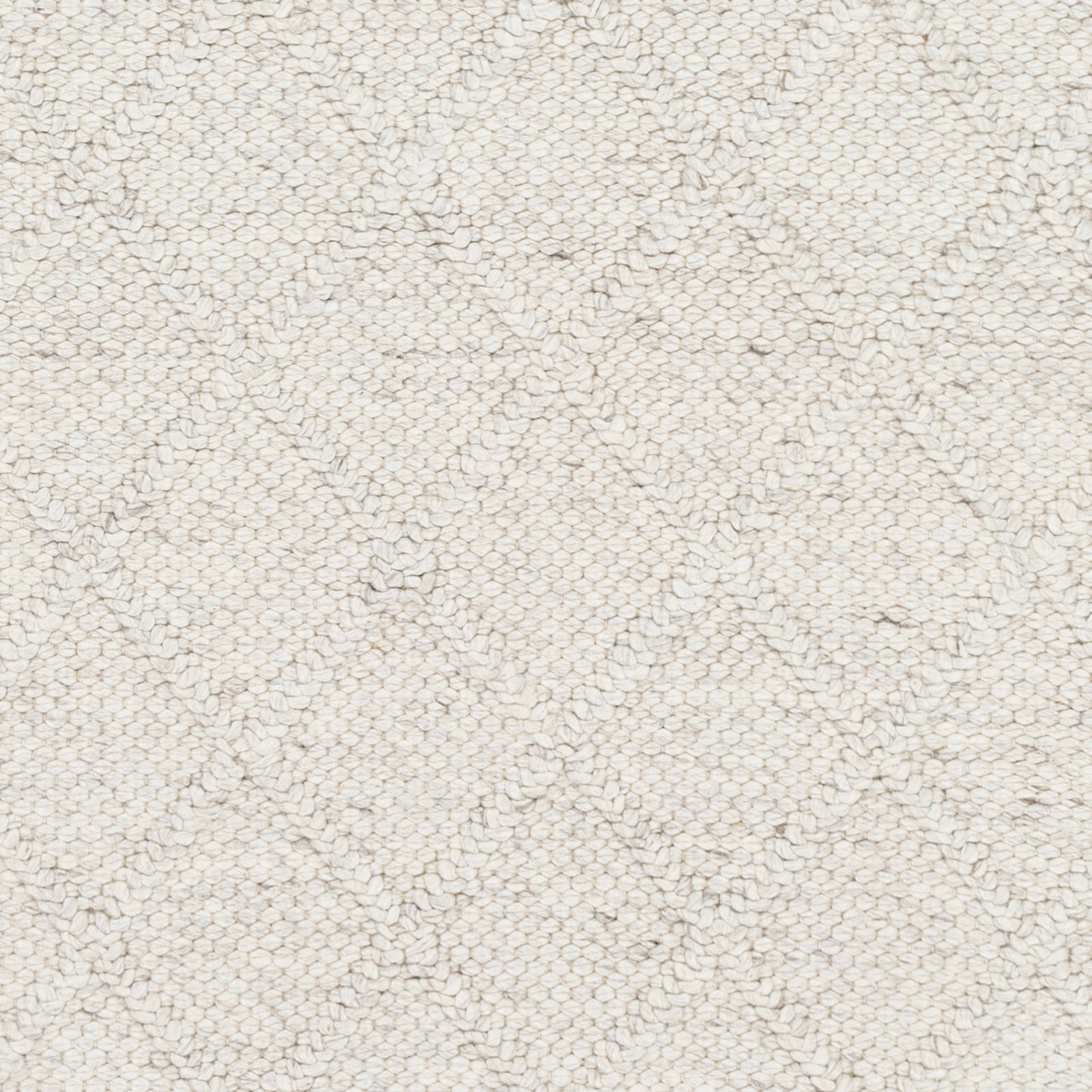 White Flatweave Geometric Rug, Rectangle 2' x 3'