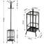 Iron Freestanding 4 - Hook Coat Rack