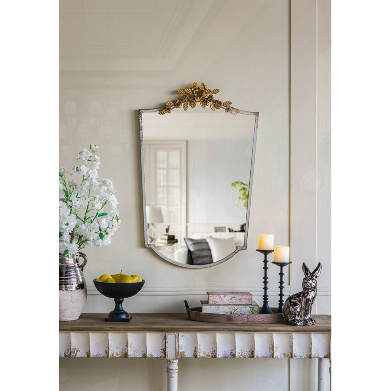 Miroir mural décoratif arqué