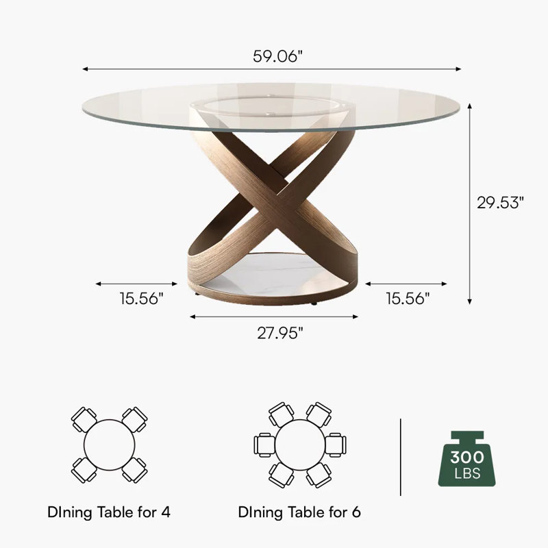 Ensemble de salle à manger moderne 5/7 pièces, ensemble de table de salle à manger rond pré-assemblé, ensemble de table de salle à manger en pierre frittée avec chaises rembourrées
