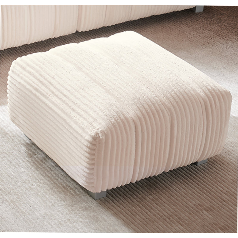 Repose-pieds repose-pieds doux, Blanc