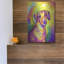Red Barrel Studio «Pop Art Dachshund» par Furbaby Affiliates, art mural en métal-373107814