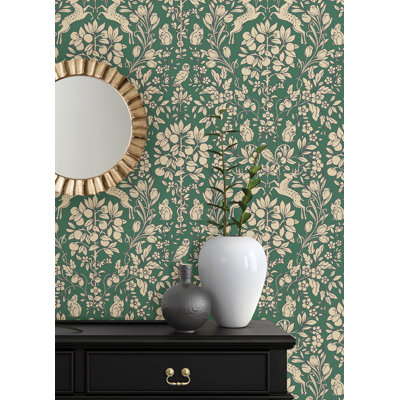 Laforge Peel & Stick Floral Roll