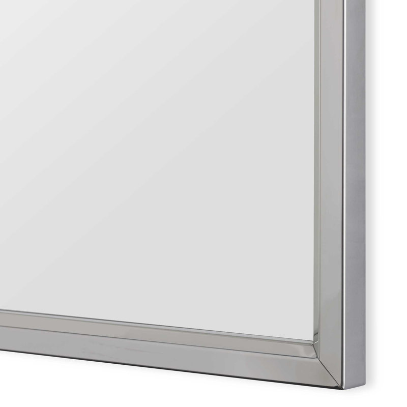 Strang Stainless Steel Rectangle Wall Mirror