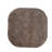 Square Chenille Storage Ottoman with Tufted Flip-Top Lid, Brown Upholstered Accent Stool-1300641377