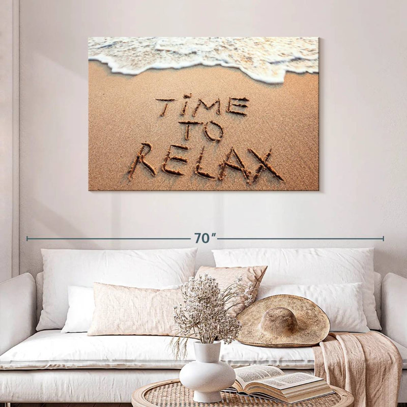 Gillard Time To Relax, 30" H x 45" W