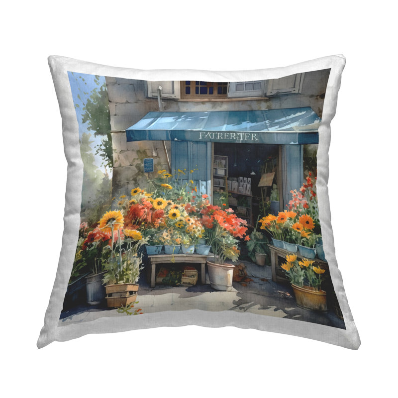 Tihomir Polyester Throw Pillow