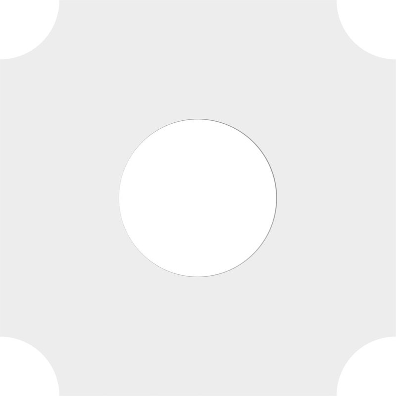 Médaillon de plafond contemporain en PVC de qualité architecturale 10 po x P 4 po x P 6 po x P 1 po