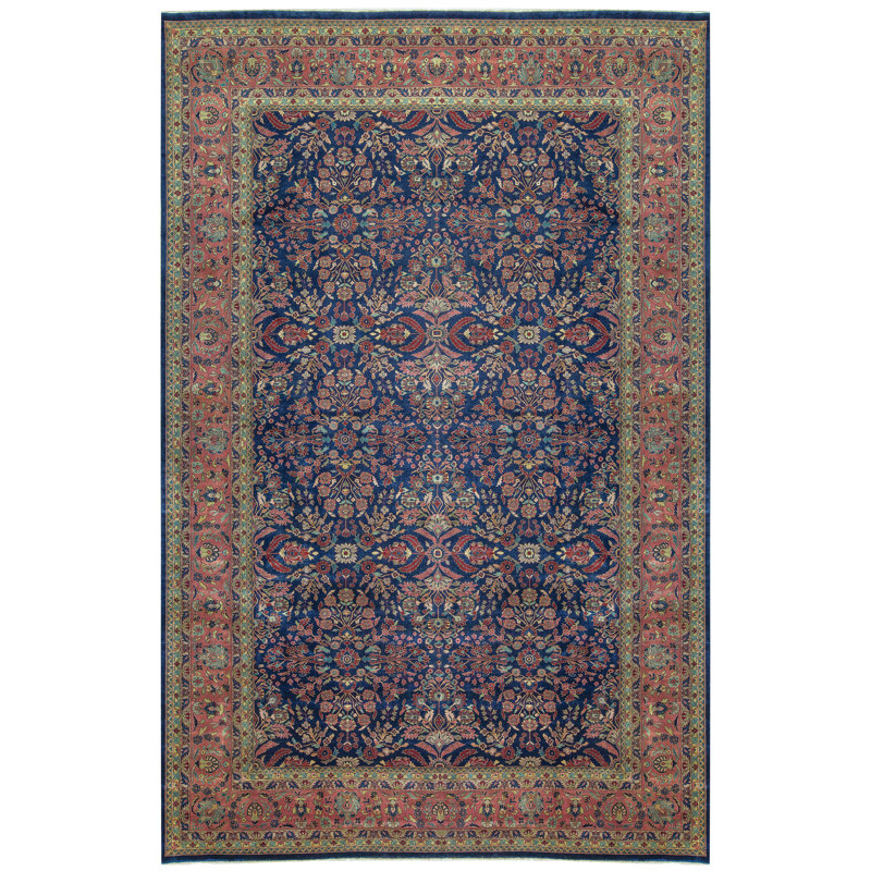 Mahajaran Wool Oriental Area Rug