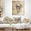  Coussin lombaire abstrait