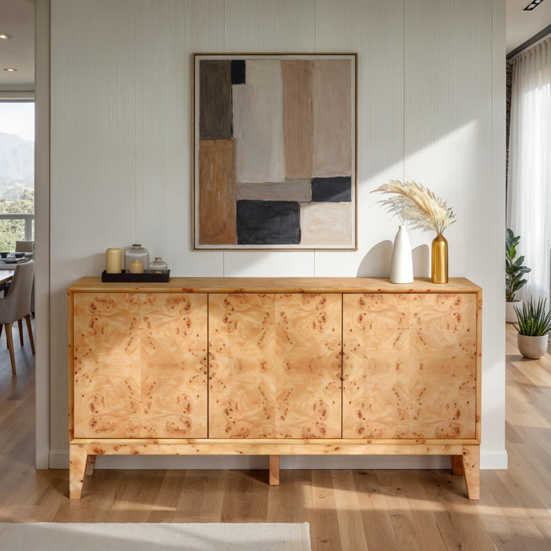 Shandra 65'' Solid Wood Sideboard
