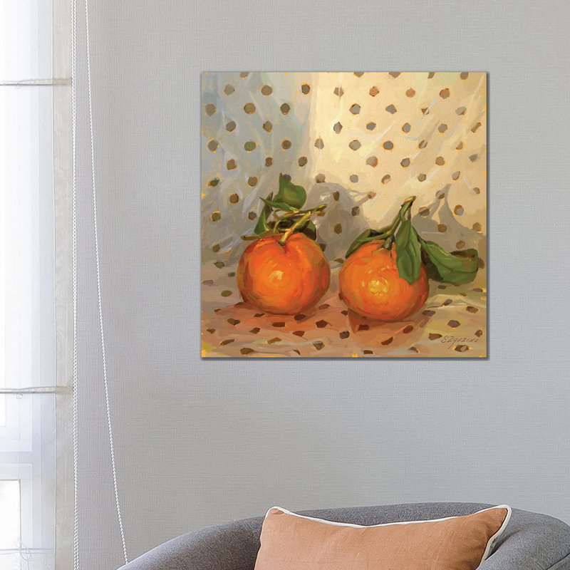 Clementines 1 Piece Wall Art on Canvas, 66.04 cm H x 66.04 cm W, Canvas