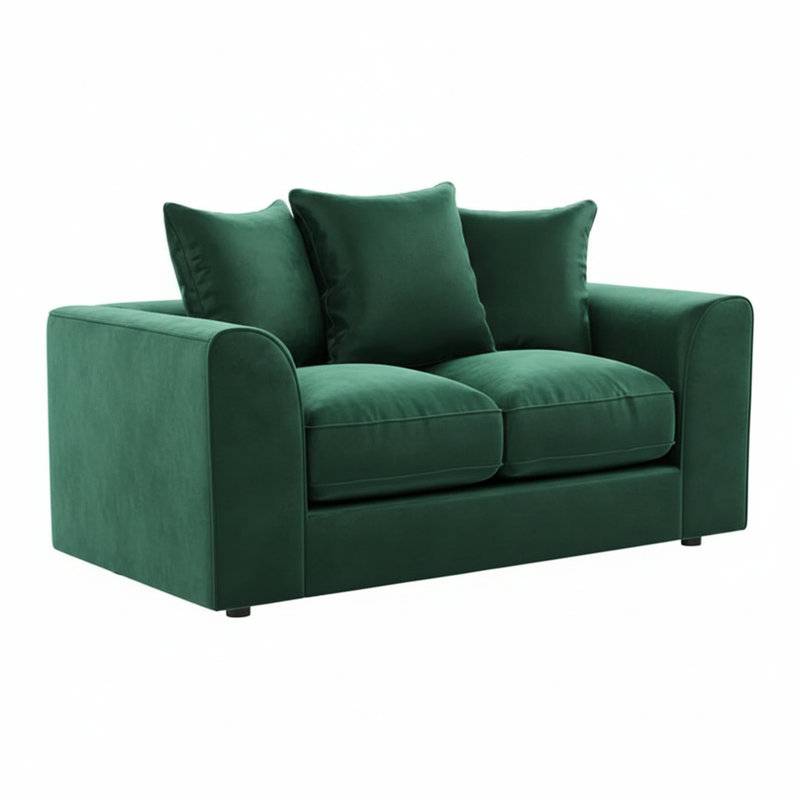 2 Seater Sofa, Green