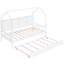 Lit plateforme en bois massif avec lit gigogne Yajaira-1055616509-1055616508