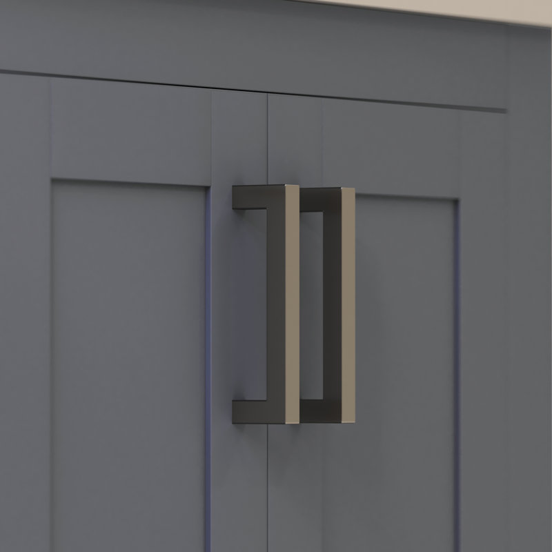 Base de meuble-lavabo 23 po Rooh seulement, Gris anthracite