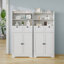 Armoire de rangement autoportante pour salle de bain-1471448067