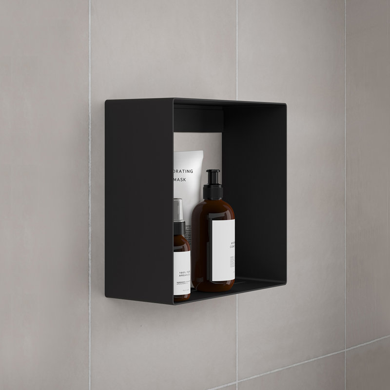 Fidanka Drill / Screw Stainless Steel Shower Shelf