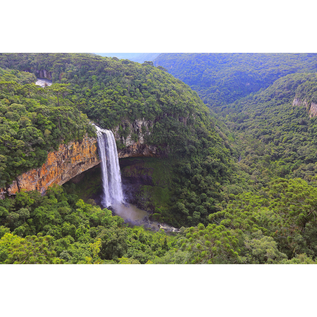 Beeindruckende Caracol Falls von Agustavop - Leinwanddrucke