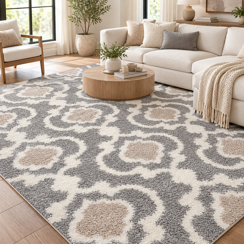 Moroccan Indoor Rug, Rectangle 7'10" x 10'