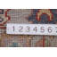 Tapis de couloir indien à motif floral All-Over 3 x 10