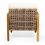 Chaise de patio avec coussins