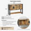 Everard 120cm Solid Wood Console Table-147611696