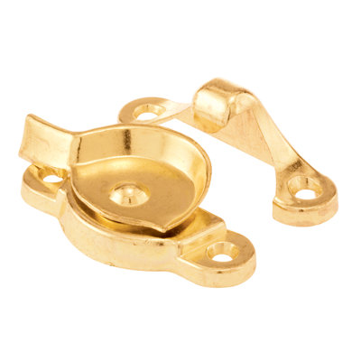 Diecast Cam Action Window Sash Lock with Alignment Lugs, Mounting Holes 1-3/4 In. on Center (Single Pack)