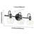 SOLFART Brushed Nickel Bathroom Light Fixtures Wall Lighting Sconce(3 Lights) Over Mirror-1034334893