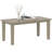HDPE Outdoor Coffee Table, All-Weather Rectangle Patio Coffee Table, Plastic Outdoor Patio Table with Slatted Tabletop for Garden, Balcony, Backyard, Gray-394062796