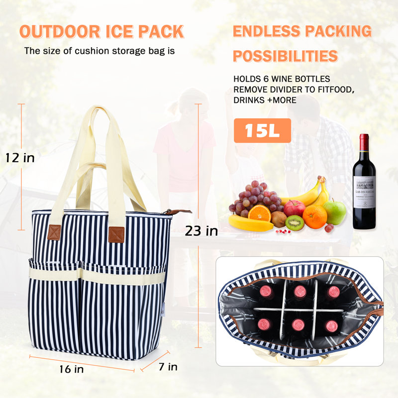 Sac de rangement Tirrinia Fashion Cooler, Bleu