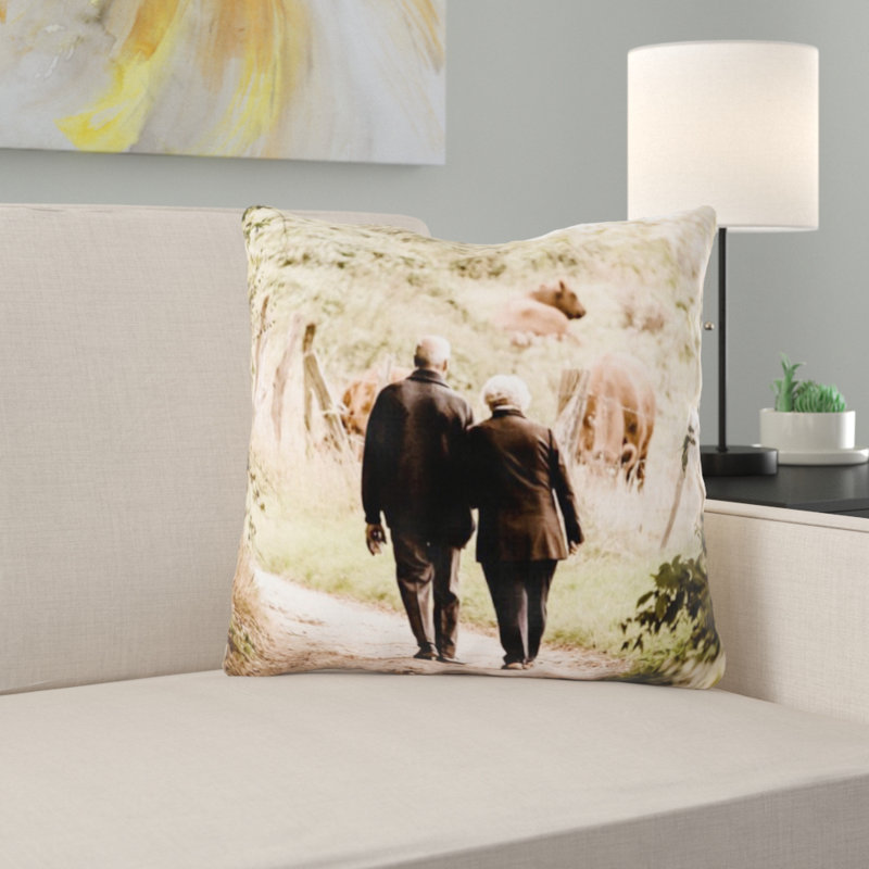 Microsuede Throw Pillow
