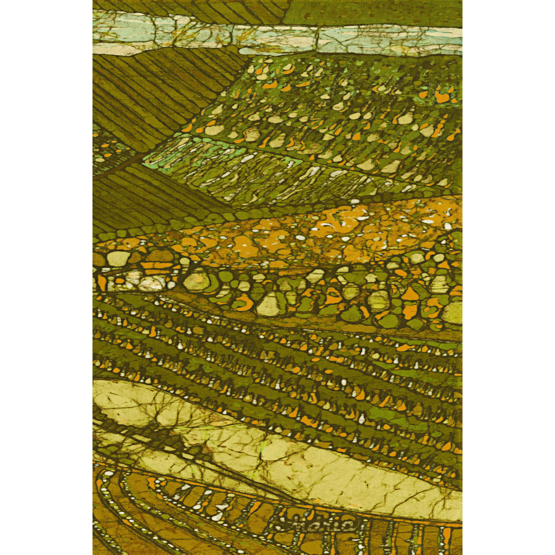 Leinwandbild Vineyard Batik II