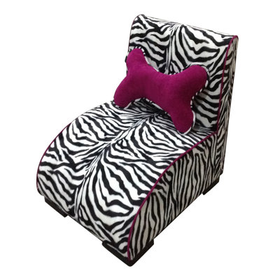 Declin Oval Animal Print Pet Bed