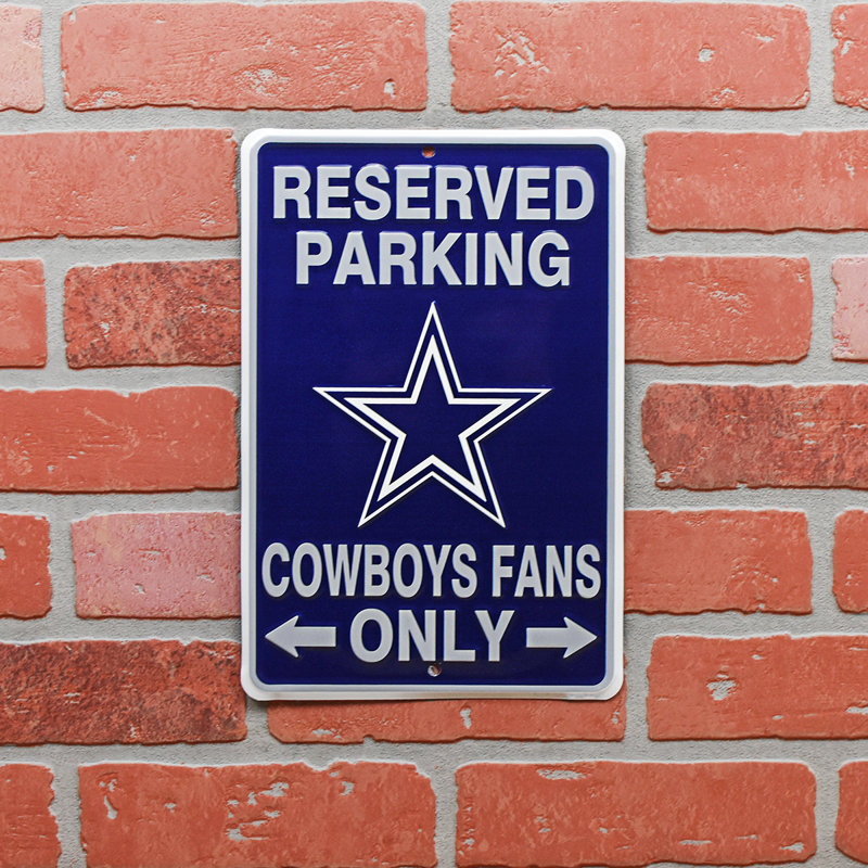 Dallas Cowboys Fans Parking Only Metal Sign Game Room Man Cave Garage Wall Decor Dallas Cowboys Fans Parking Only Metal Sign Game Room Man Cave Garage Wall Decor