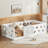 Solid Wood Bedframe with Rails