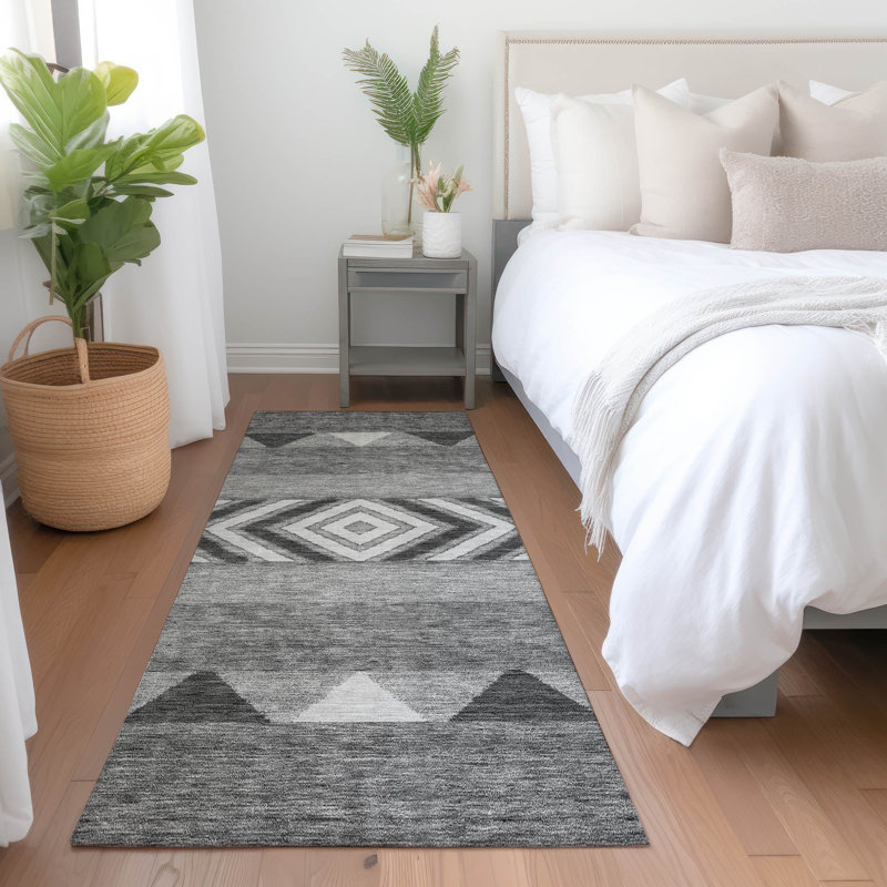  Chayden Area Rug with Non-Slip Backing, Runner 2'3" x 7'6"