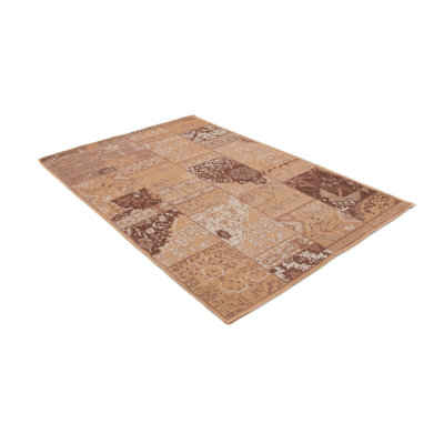 Sofi Geometric Cotton Hand Woven Area Rug