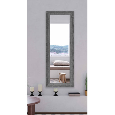 Davarian Solid Wood Flat Wall Mirror