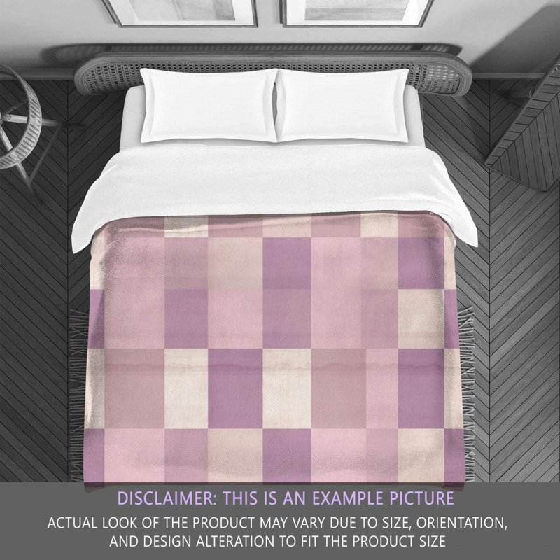 Checkered Comforter, Twin Extra Long Comforter