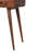 Solid Wood Curved California Console Table-1103251048