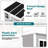 Waterproof 6x6 FT Outdoor Storage Shed - Light Grey, with Window, Lockable Doors, Ideal for Backyard Tool Storage