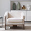 Chaise d'appoint Mid-Century moderne, chaise confortable-1925329282