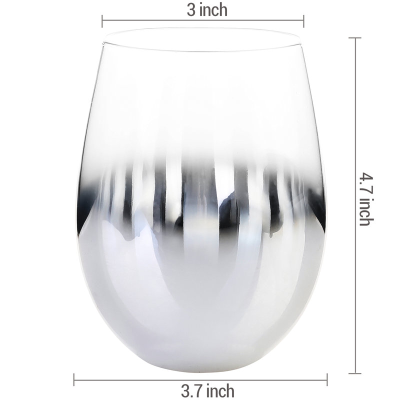 4 Piece 237ml Wine Glass Set