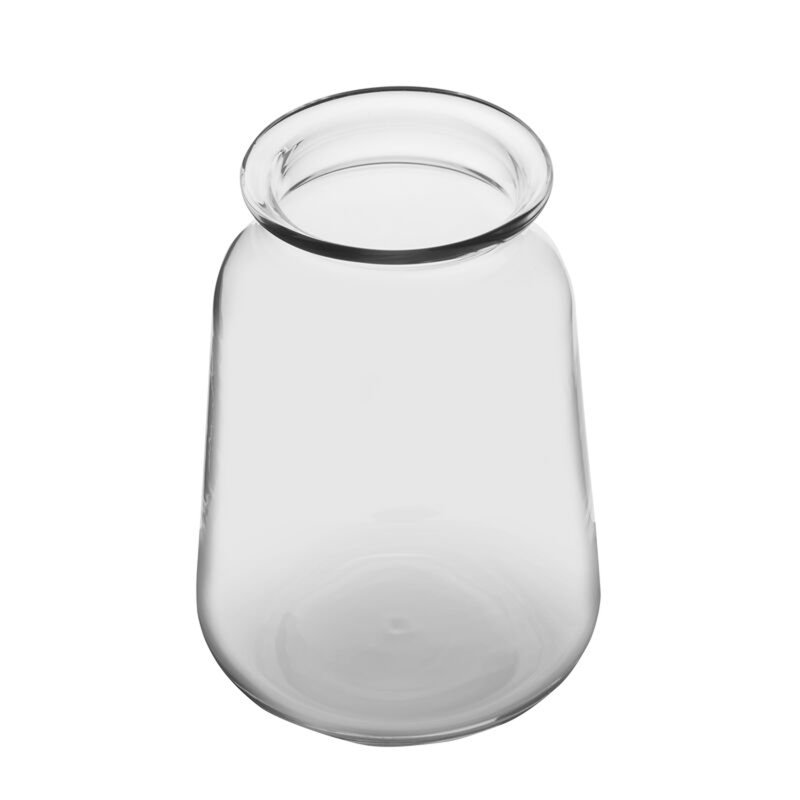Elements Glass Table Vase, 9.5" H x 6.7" W x 6.7" D